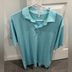 Peter Millar Aqua Polo Shirt for Men
